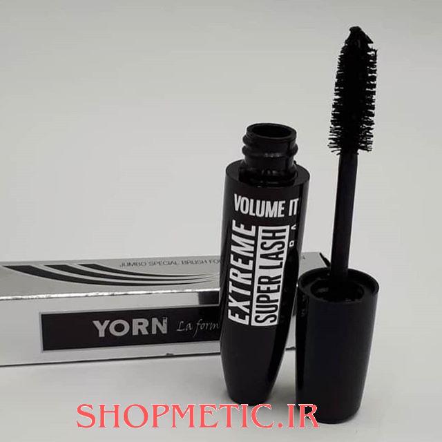 ریمل حجم دهنده اورجینال یورن مدل EXTREME SUPER LASH
